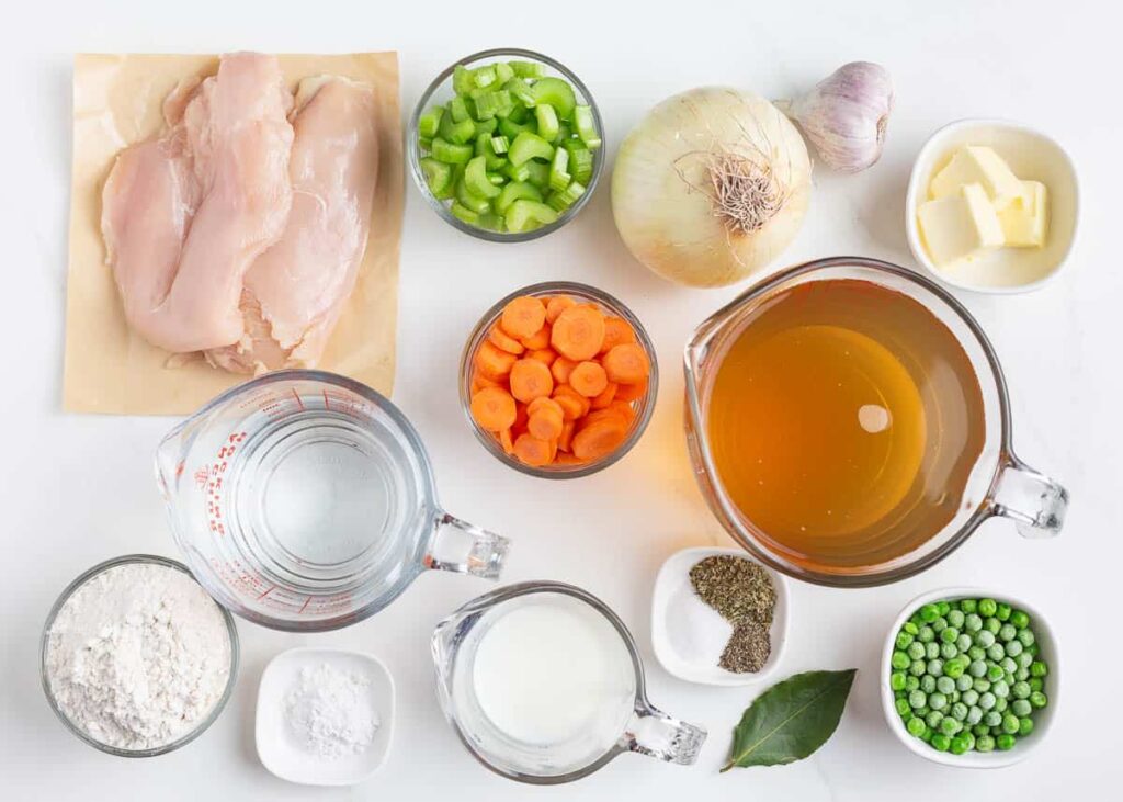 Chicken Dumpling Soup Ingredients