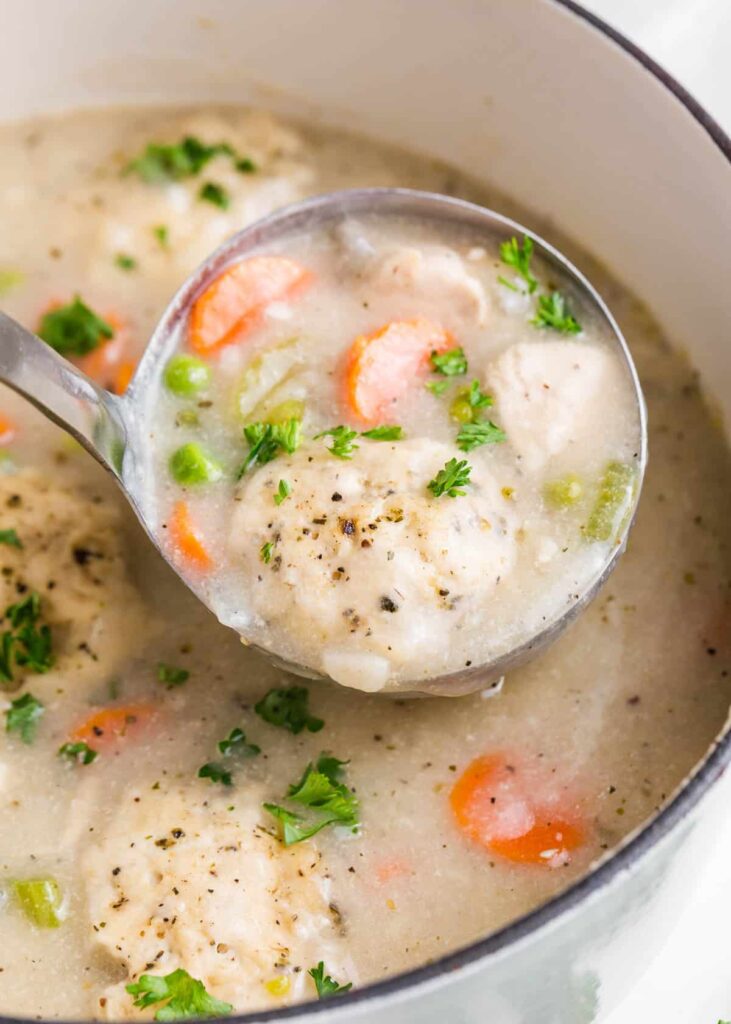 Chicken Dumpling Soup Recipe