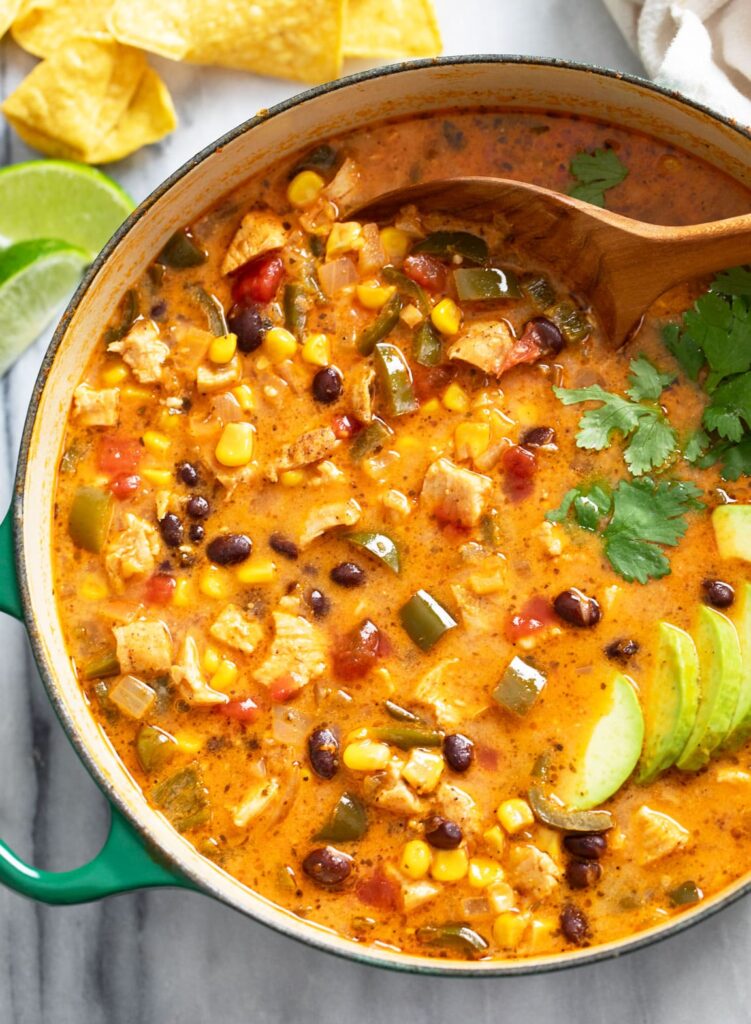 Chicken Poblano Soup