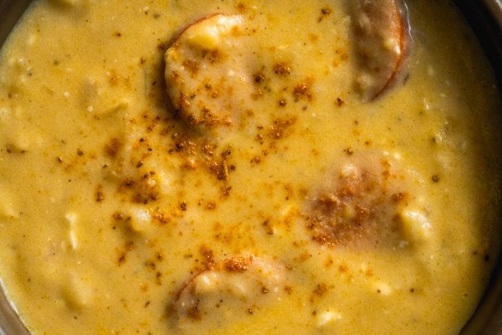 Slow Cooker Cajun Potato Soup